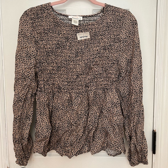 URBAN Romantics | Tops | Nwt Cheetah Print Blouse | Poshmark